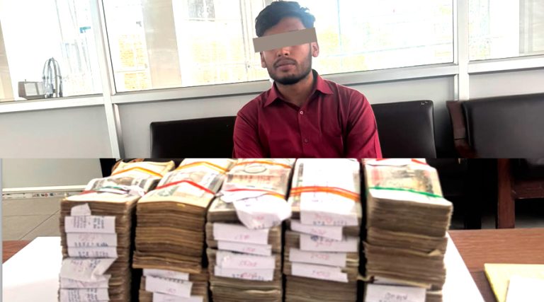 ४० लाख नगदसहित न्युरोडबाट एक व्यक्ति पक्राउ