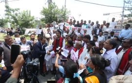 प्रदेशलाई स्वायत्त घोषणा गर्न माग गर्दै काठमाडौंमा जनमतको प्रदर्शन (तस्वीरहरू)