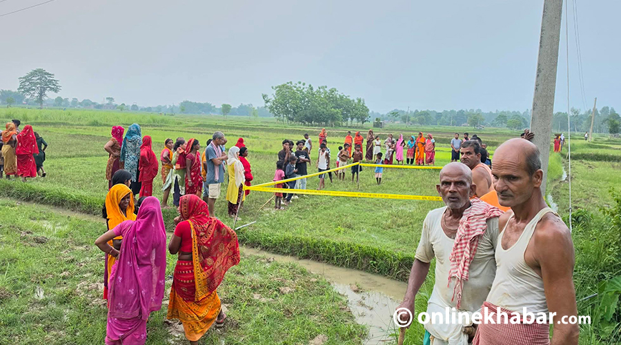 खेतमा काम गरिरहेका मजदुरको मृत्यु