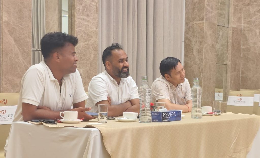 पर्यटन बजेट र पूर्वाधार विकासबारे मन्त्री पौडेलले गरे निजी क्षेत्रसँग छलफल