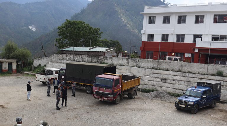 बाजुराको लाम्पाटामा सशस्त्र र नेपाल प्रहरीको संयुक्त सुरक्षा बेस स्थापना