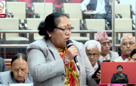 किसानले धानको बिउ समेत राख्न पाएनन् : सांसद रखाल
