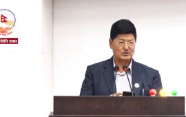 अर्थ मन्त्रालयको पुनर्संरचना र एमसीसीको बजेट कटौती गर्न सांसद तामाङको माग