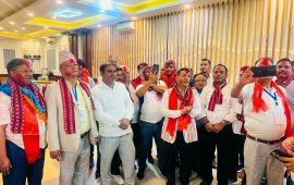 नेपाल पेट्रोलियम डिलर्स राष्ट्रिय एशोसिएसनको अध्यक्षमा अर्याल विजयी