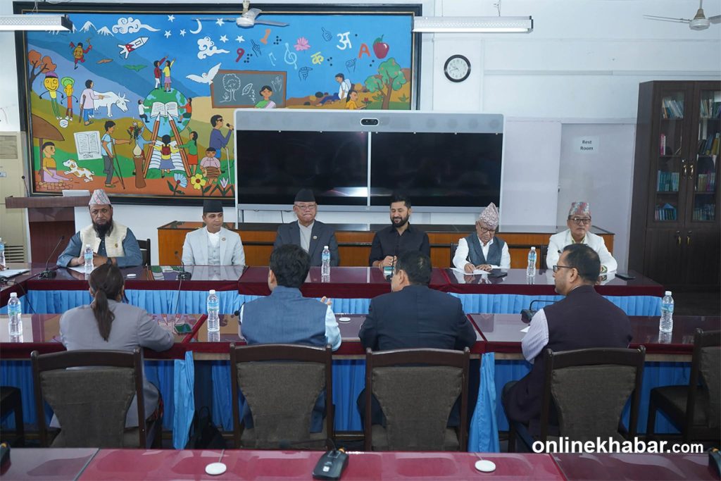 रवि लामिछानेले दलहरूलाई गराए भारत भ्रमणबारे जानकारी