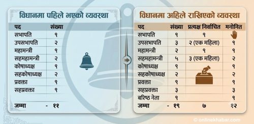 रास्वपा पदाधिकारीमा निर्वाचितभन्दा मनोनीत हावी