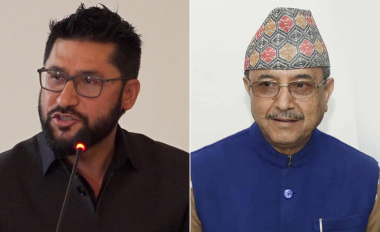 पूर्णबहादुर खड्काले दिए रवि लामिछानेलाई बधाई