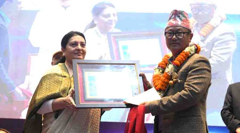 मदन भण्डारी राष्ट्रिय पुरस्कार–२०८२ रमेश रुछेनलाई प्रदान