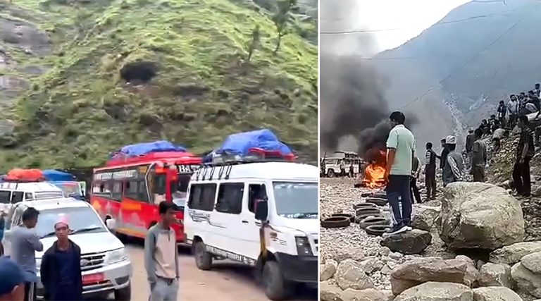 रानीसैन विवाद : बाजुराबासी आन्दोलित, सडक अवरुद्ध गरिँदा कैलाश मानसरोवर