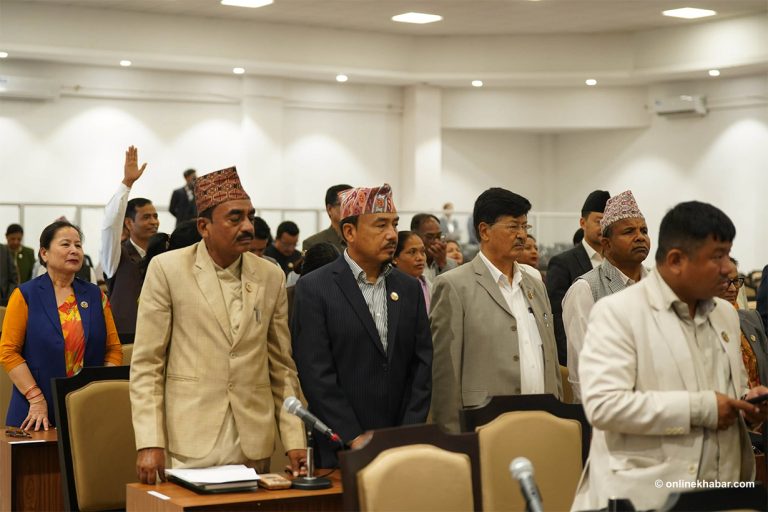 संसदमा आज पनि विपक्षीको विरोध जारी