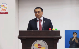 ऋण आउँछ भन्ने लिखित प्रतिबद्धता नभएसम्म अर्थमन्त्रीले बजेटमा फुक्दैनन् : वाग्ले