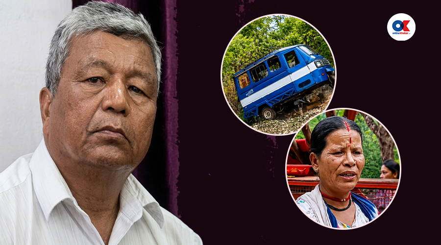 भिरबाट टेम्पो खसालेको घटना : वन अधिकृतसहित दुई जनाविरुद्ध जाहेरी दर्ता, १० जना छुटे