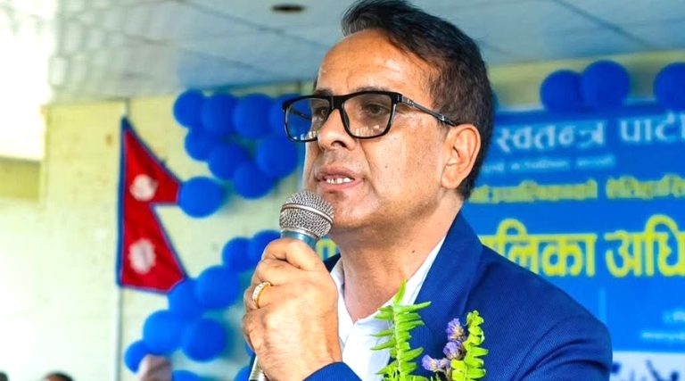 रास्वपा कास्कीको सभापतिमा १ मतले यदुनाथ अधिकारी विजयी