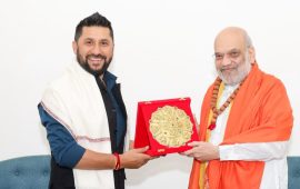 रविले भेटे भारतका गृहमन्त्री शाह