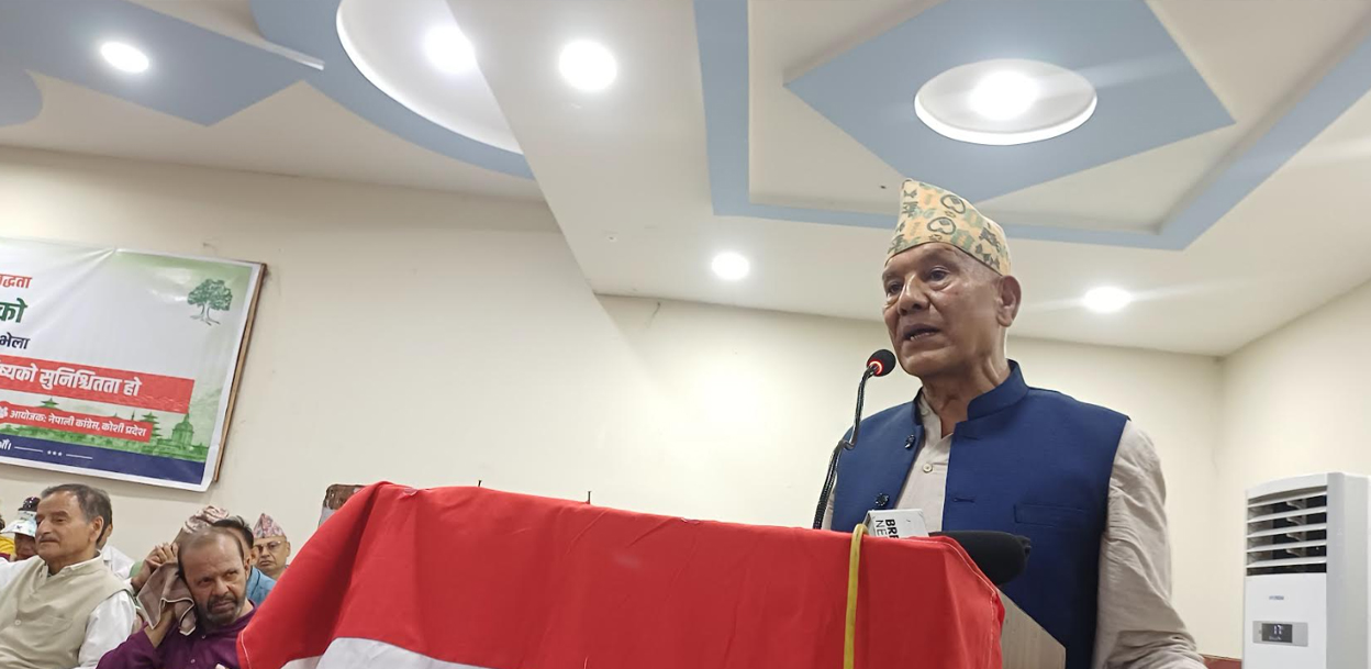 ५५ वर्ष कांग्रेसमा रगत, पसिना बगाएँ : बलबहादुर केसी