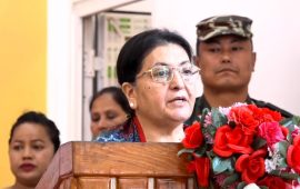 दलित पत्रकारहरूको पक्षमा विशेष कार्यक्रम ल्याउन जरुरी छ : पूर्वराष्ट्रपति भण्डारी