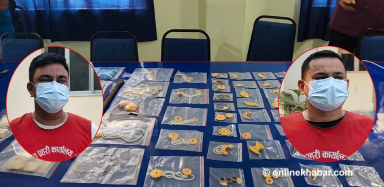 बुटवलमा कर्मचारीसँग मिलेर साहुले नै चोरे पसलको सुन, बिग्रेको सीसीटिभीबाट खुल्यो पोल