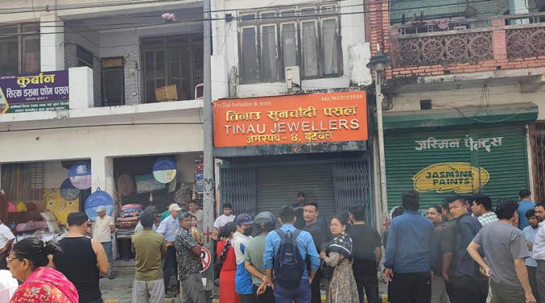 बुटवलको सुनचाँदी पसलमा चोरी