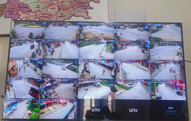 वालिङमा ‘स्मार्ट सुरक्षा’ अभियान, सीसीटीभीले अपराध अनुसन्धान सहज