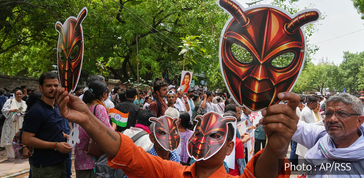 भारतीय सत्ताविरुद्ध सञ्जालबाट सडकमा पुगेका ‘कक्रोच’