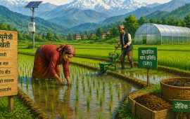 खाद्य संकट टार्न जलवायुमैत्री धान खेती