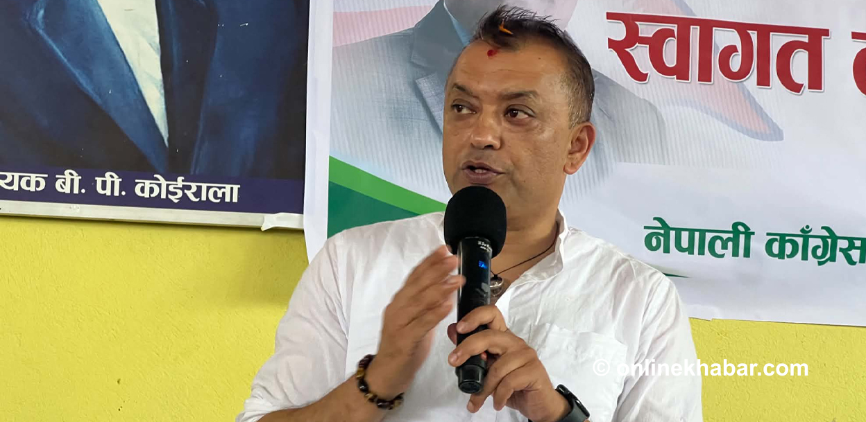सरकार रास्वपाको नभई देशको विधानले चल्नुपर्छ : गगन थापा