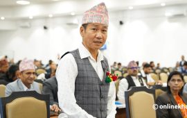 सुकुमवासीलाई बेघरबार बनाइयो, पुनर्वासको व्यवस्था होस् : हर्क साम्पाङ