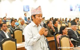 प्रधानमन्त्रीको बोली सच्याउन भन्दै सदनमा हर्कको ‘संकल्प प्रस्ताव’
