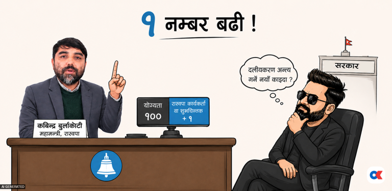 रास्वपाका सहयोगीलाई नियुक्तिमा ग्रेसमार्क