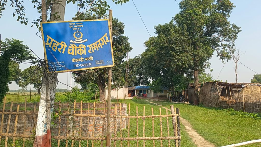 सप्तरीको दशगजा क्षेत्रमा प्रहरी टोलीमाथि तस्कर समूहको आक्रमण