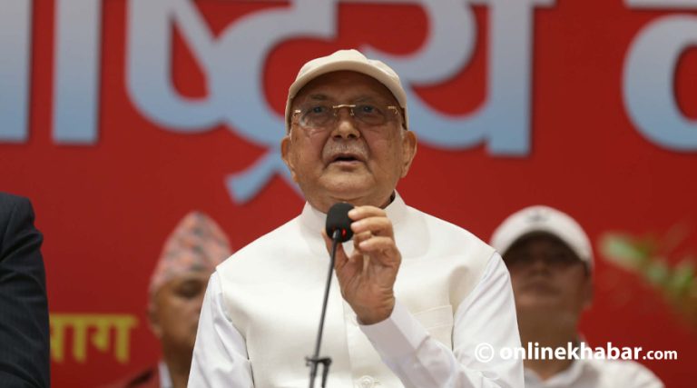 शिर बिनाको भयो भने एमाले अगाडि बढ्छ भन्ने भ्रम छ : ओली