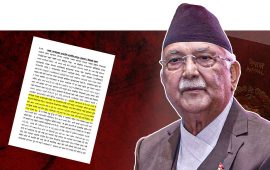 ‘पासपोर्ट ठेक्का टुक्राउन प्रधानमन्त्री ओलीको निर्देशन थियो’