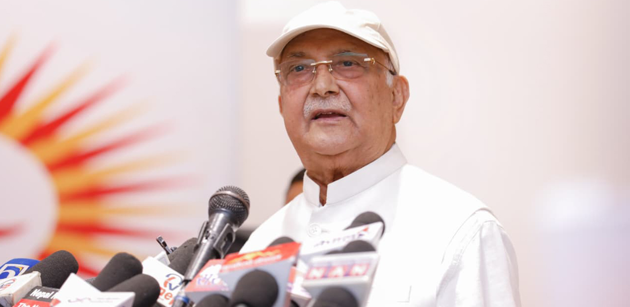 देश बर्बाद भएपछि खेलाडीले केही गर्न सक्दैन, नेपालको हालत यही भएको हो : केपी ओली