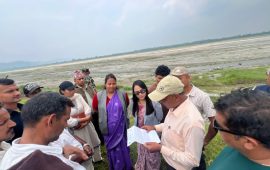बाहुनडाँगीका हात्तीपीडितलाई कृषिमन्त्रीको आश्वासन- दीर्घकालीन समाधान खोज्छौं