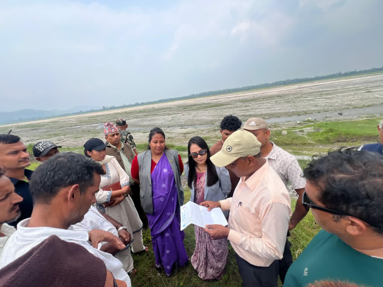 बाहुनडाँगीका हात्तीपीडितलाई कृषिमन्त्रीको आश्वासन- दीर्घकालीन समाधान खोज्छौं