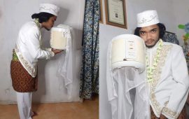 युवकले गरे राइस कुकरसँग बिहे, चार दिनमै डिभोर्स