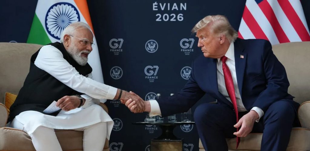 जी–७ शिखर सम्मेलनको साइडलाइन बैठक: मोदी र ट्रम्प नयाँ अध्यायको खोजीमा