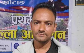 रास्वपा खोटाङको सभापतिमा थापा