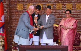 चलचित्र उद्योगले नेपालको अर्थतन्त्रको विकासमा योगदान पुर्‍याउन सक्छ : राष्ट्रपति