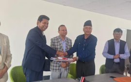 एमाले प्रचार विभाग प्रमुख आचार्यले गरे पदभार ग्रहण