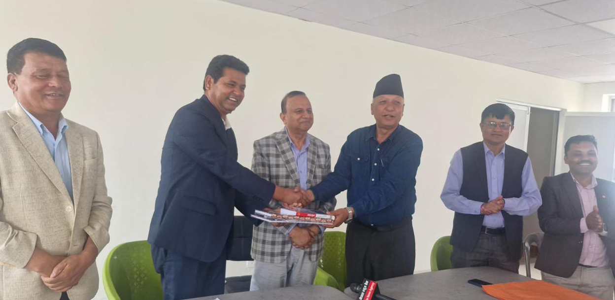एमाले प्रचार विभाग प्रमुख आचार्यले गरे पदभार ग्रहण