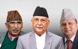 विष्णु र शंकरले एमाले फुटाउन सक्ने ओलीको विश्लेषण