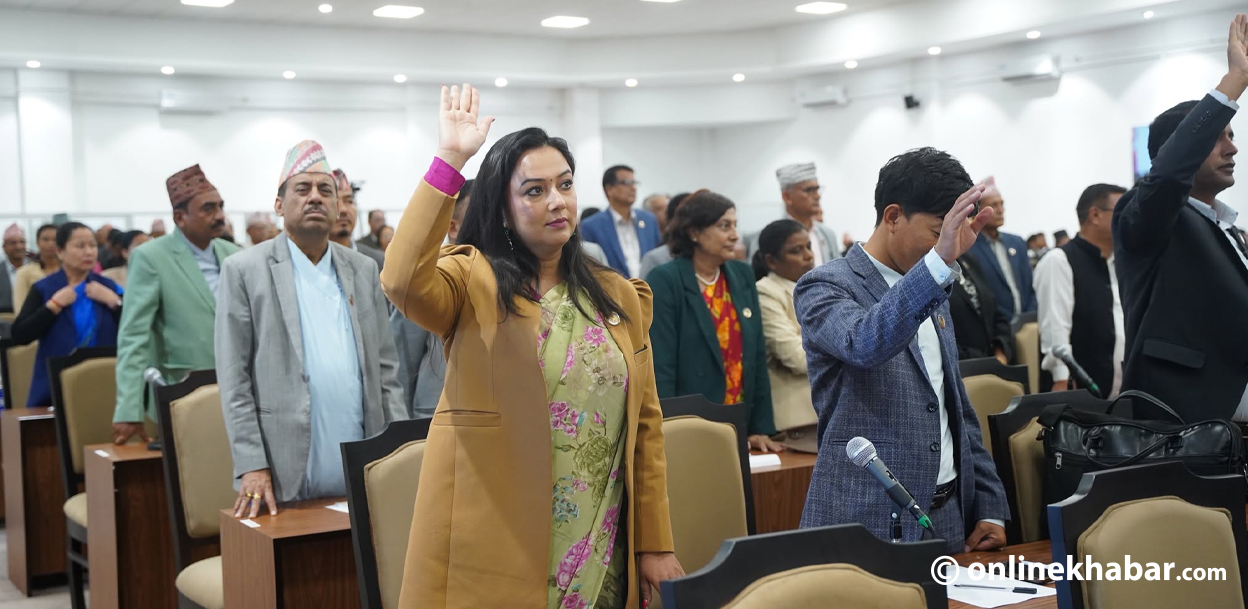 विपक्षीले नाराबाजी नछाडेपछि संसद् बैठक २५ गतेसम्मका लागि स्थगित