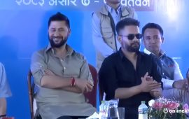 प्रदीप ज्ञवालीले रास्वपा सभापतिमा रवि सर्वसम्मत भन्दा बालेनको ताली