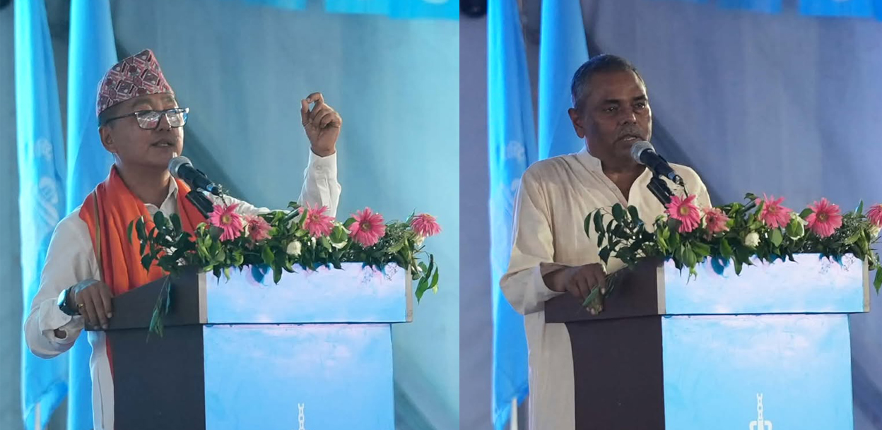 रास्वपालाई उपेन्द्र यादव र राजेन्द्र लिङ्देनको आग्रह : संविधान संशोधनमा अग्रसरता लिनुस्