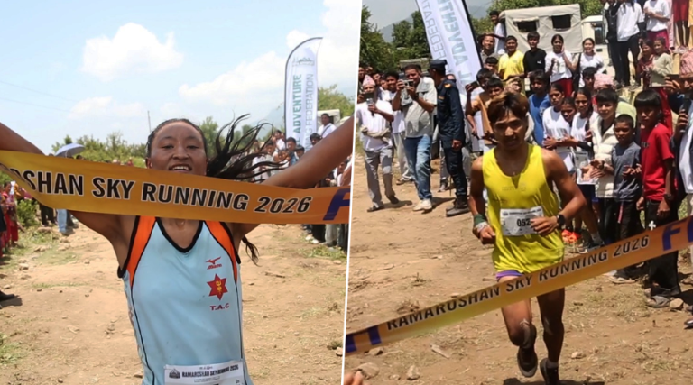 रमेश र सुनसरीले जिते रामारोशन स्काई रनिङको उपाधि