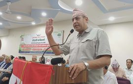 एकताबद्ध नभए आगामी चुनावमा कांग्रेसले लज्जास्पद हार व्यहोर्नुपर्छ : रामहरि खतिवडा