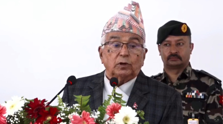 नेपाली जनताले प्रभावकारी सेवा प्रवाह, तीव्र विकास, शान्ति चाहेका छन् : राष्ट्रपति