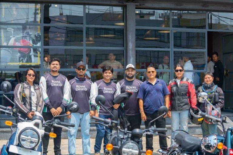रोयल इनफिल्डको ‘रोपाइँ महाराइड नेपालगञ्ज’ सम्पन्न