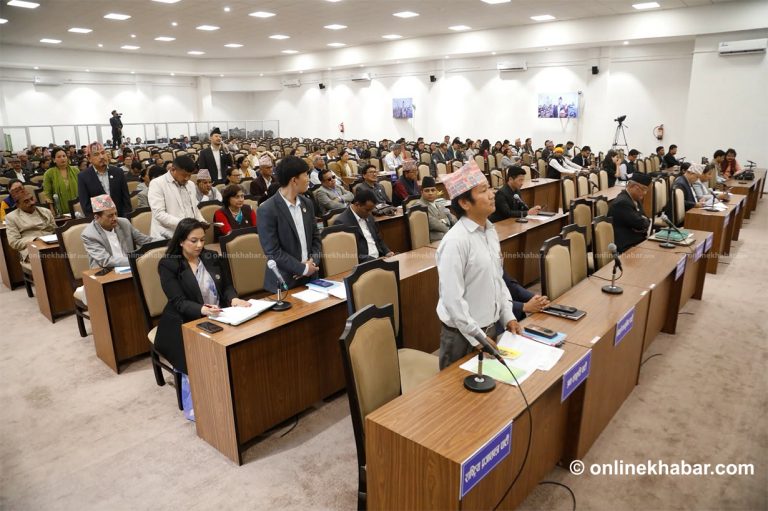 कार्यसूचीमै प्रवेश नगरी स्थगित भयो प्रतिनिधिसभा बैठक